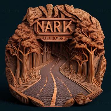 3D model Road Not Taken game (STL)